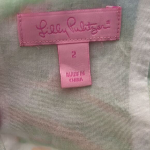 Lilly Pulitzer Fryer Elephant Ear Shift Dress - Picture 12 of 12